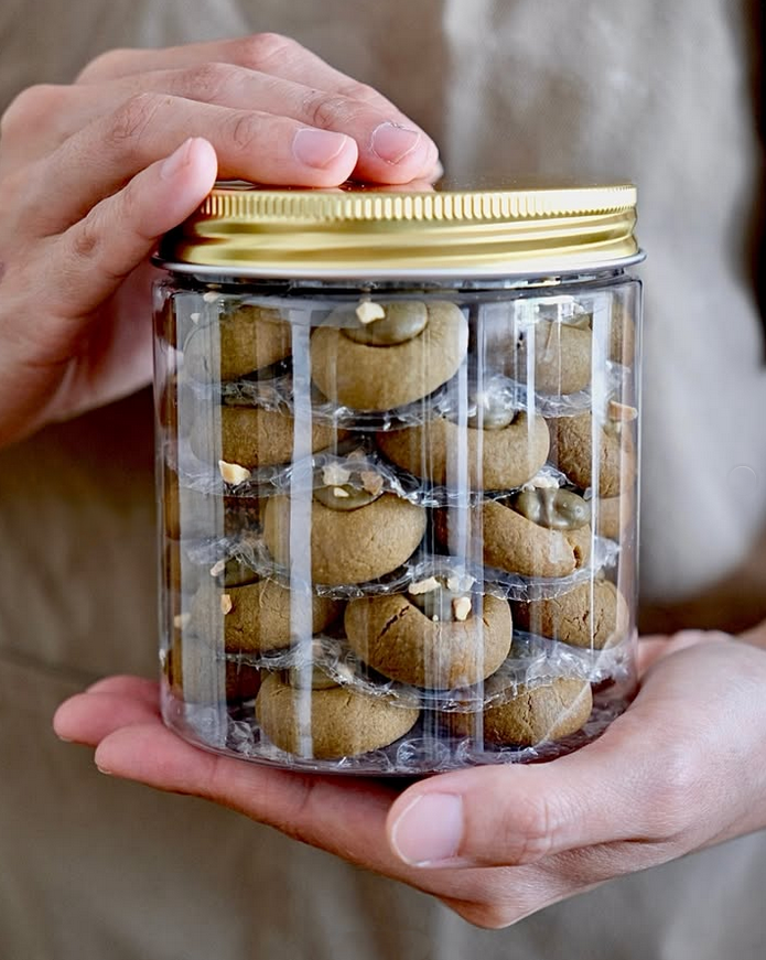 Hojicha Chocolate Crust