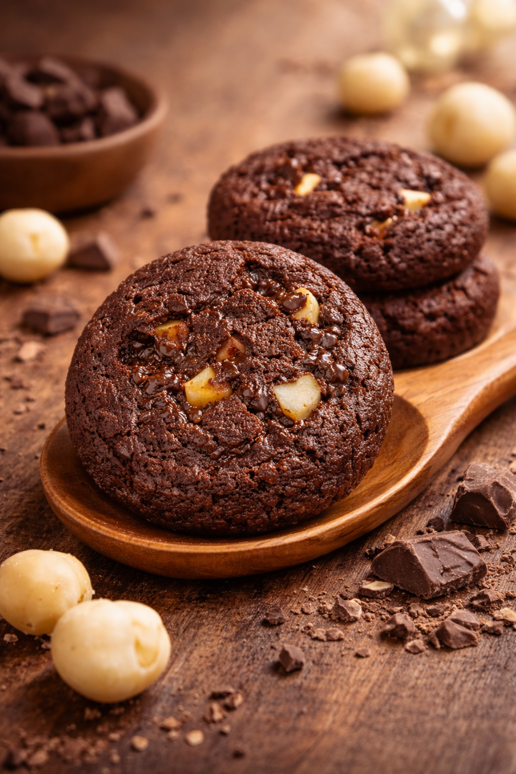Macadamia Chocolate Cookies