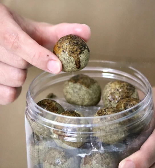 Osmanthus Oolong Pineapple Balls