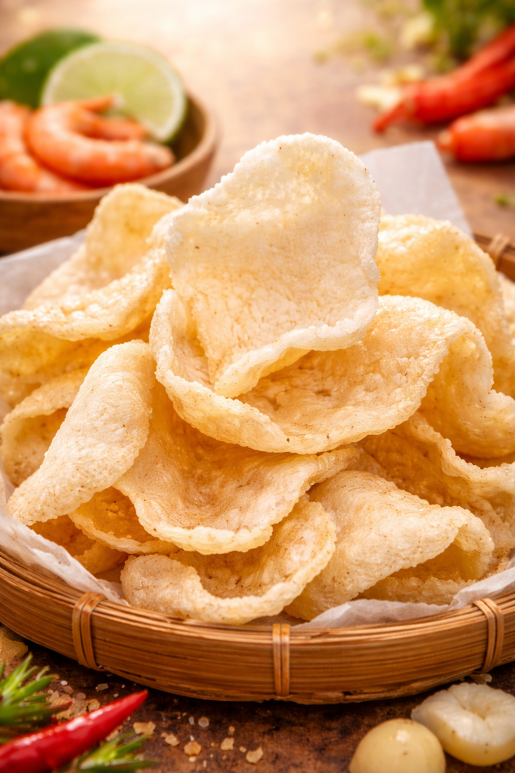 Indonesian Prawn Cracker