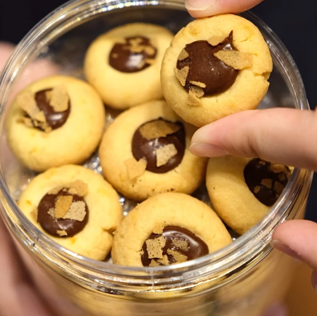 Yuzu with Melty Chocolate Cookie